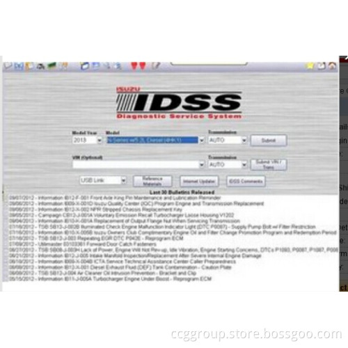 Isuzu Idss Heavy Duty Truck Diagnostic Scanner Software On Winxp